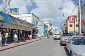 Belize City Streets Shopping